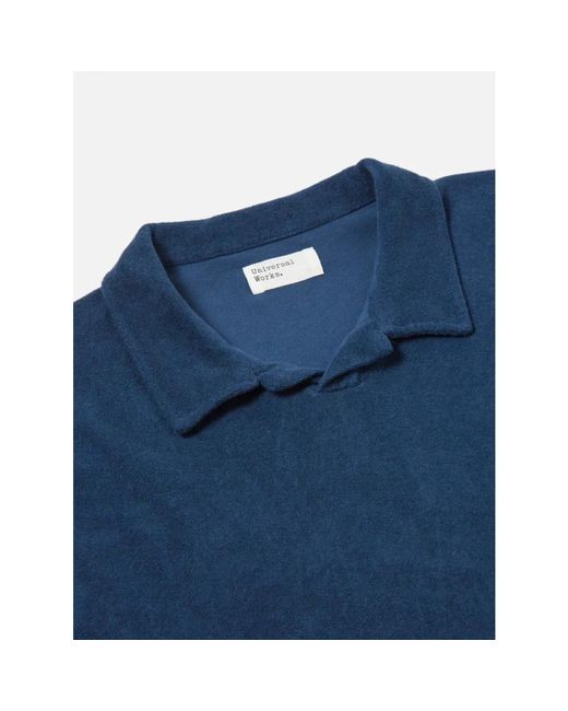 Tops > polo shirts Universal Works pour homme en coloris Blue