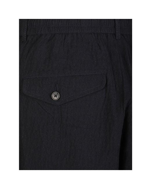 Universal Works Black Wide Trousers for men