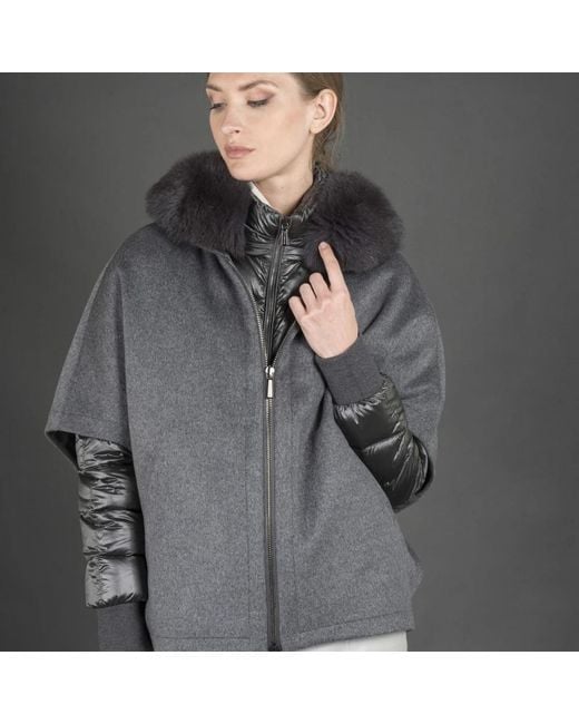 Moorer Gray Ponchos
