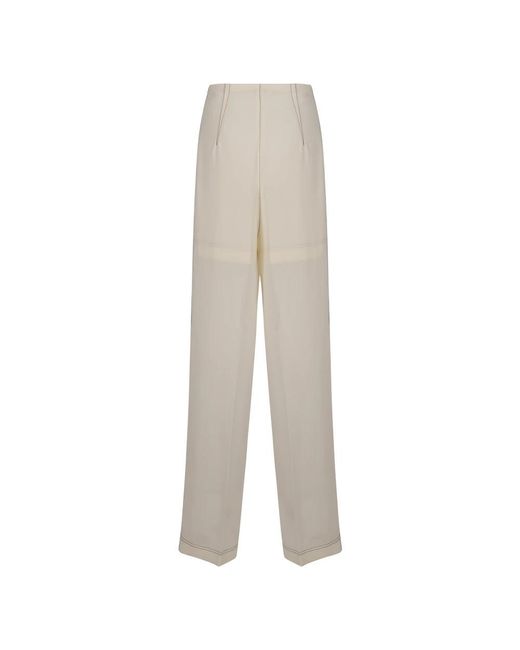 Philosophy Di Lorenzo Serafini Gray Straight Trousers