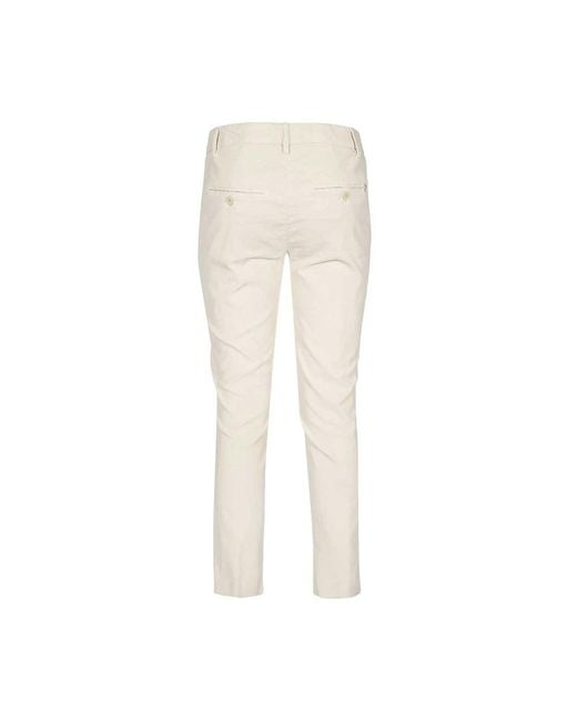 Dondup Natural Slim-Fit Trousers