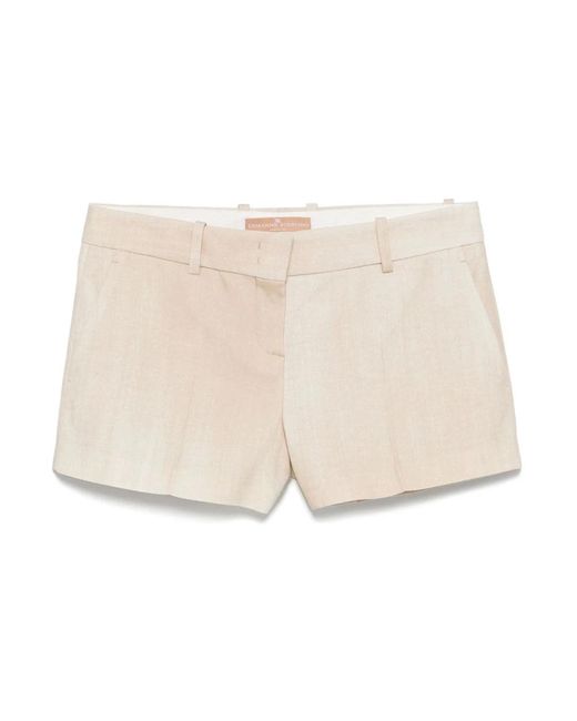 Ermanno Scervino Short Shorts in het Natural
