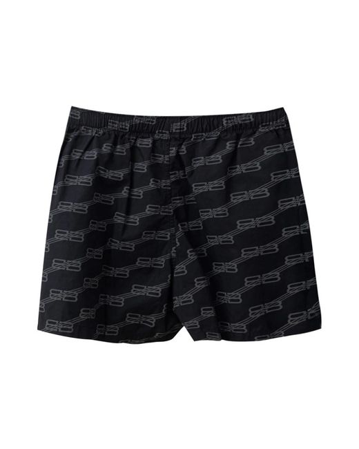 Balenciaga Black Casual Shorts
