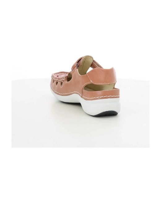 Wolky Pink Rolling sun schuhe