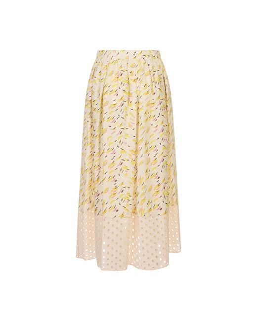 Marni Natural Midi Skirts