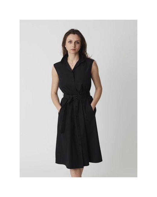 Aspesi Black Stilvolles midikleid