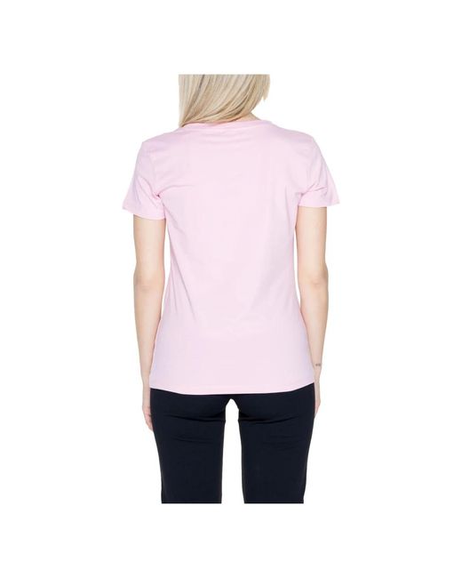Guess Pink T-shirt frühling/sommer kollektion