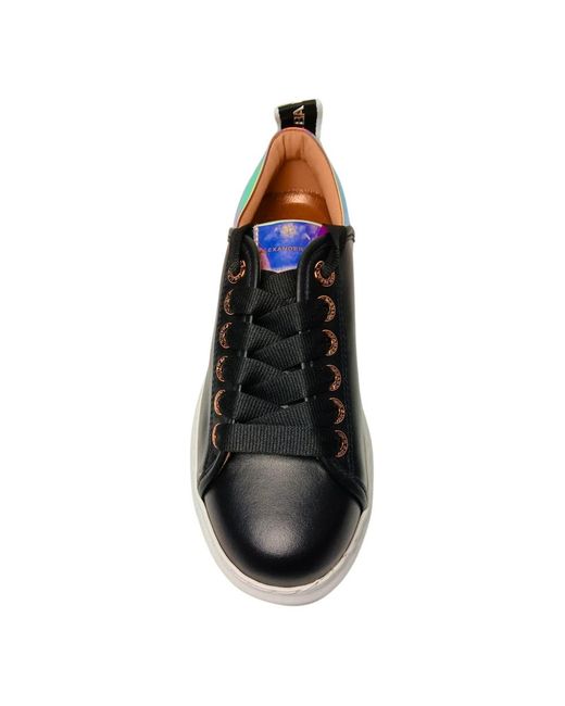 Alexander Smith Blue Lässiger ledersneaker