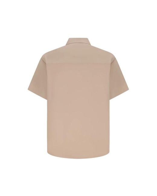 DARKPARK Natural Short Sleeve Shirts for men