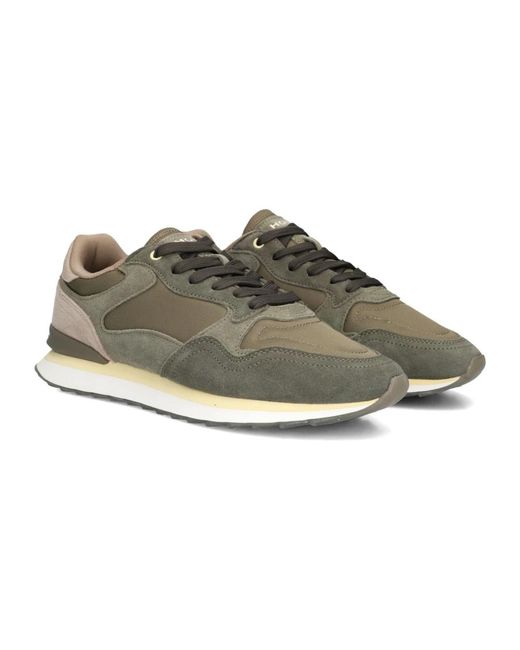 HOFF Schoenen ,Groen ,Suède Buenos Aires Sneakers in het Brown voor heren
