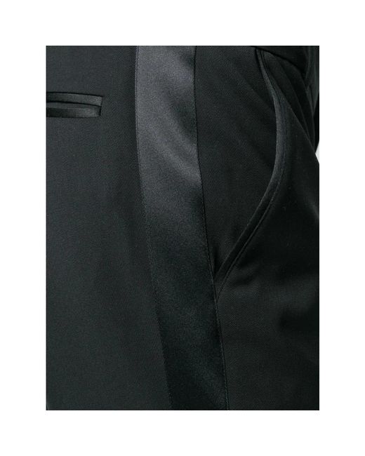 Balmain Black Suit Trousers for men