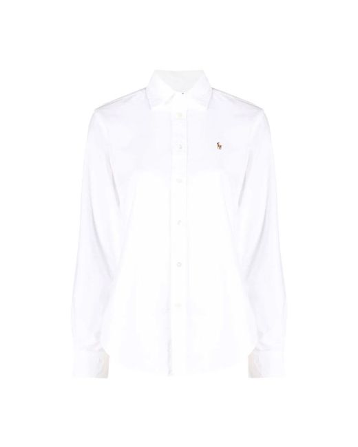 Ralph Lauren White Blouses