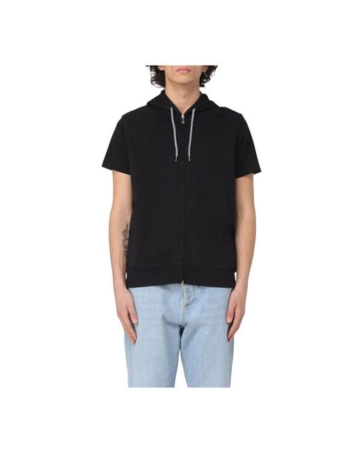 Brunello Cucinelli Black Zip-Throughs for men