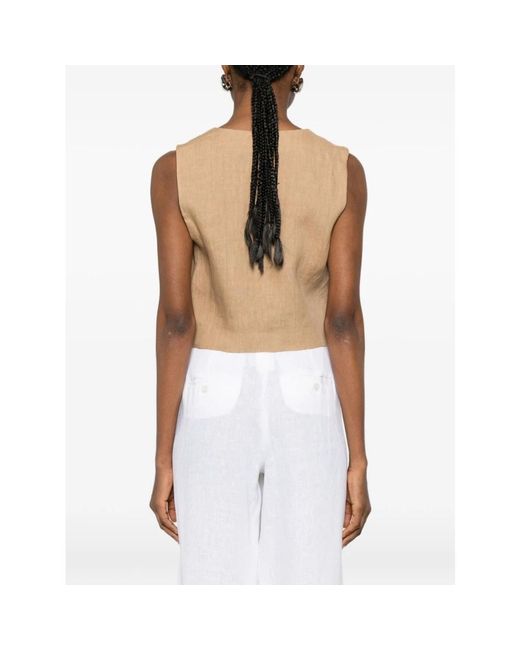 Vests Marella en coloris Natural
