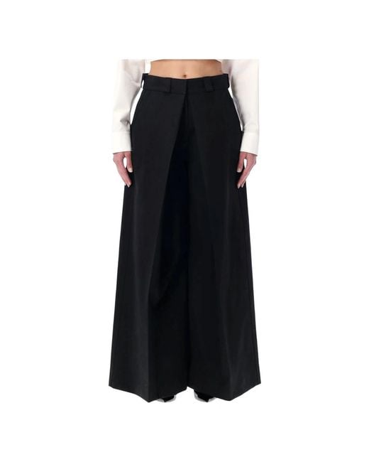 Balenciaga Black Wide Trousers