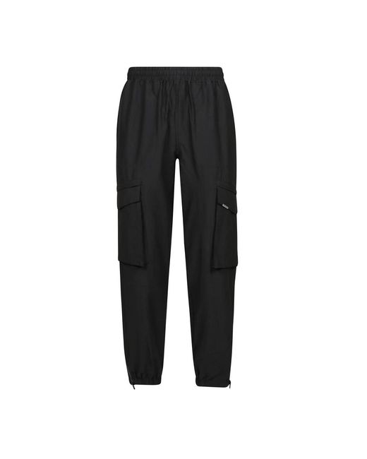 Represent Slim-Fit Trousers in het Black voor heren