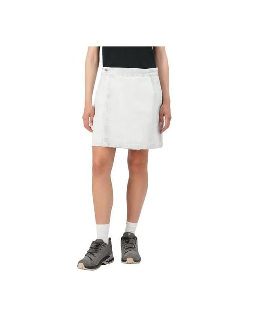Carhartt White Denim Skirts