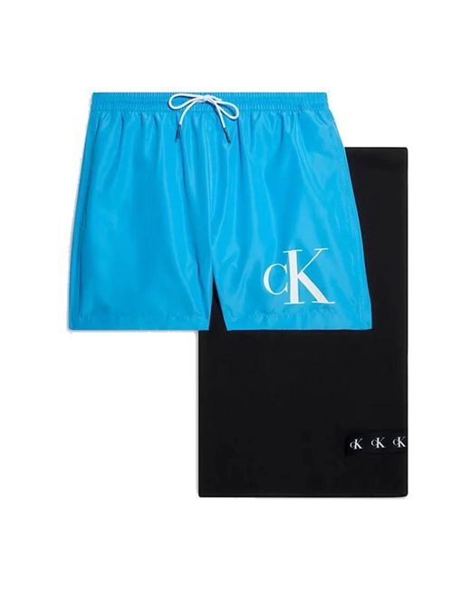 Calvin Klein Blue Beachwear for men