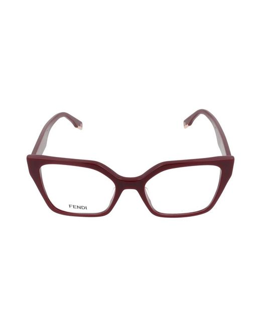 Fendi Way Eyeglasses in het Brown