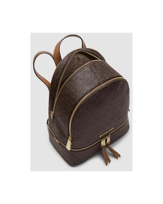 Michael Kors Brown Backpacks