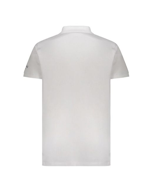 Iceberg Poloshirt Met Korte Mouwen En Logo in het White voor heren
