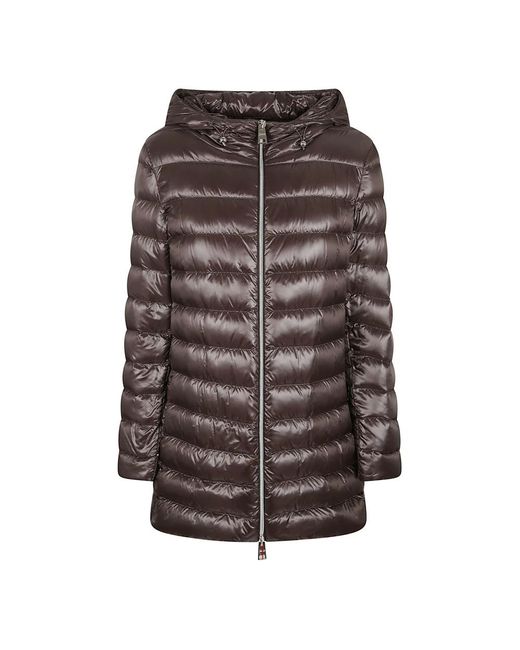 Herno Kort Donsjack in het Brown