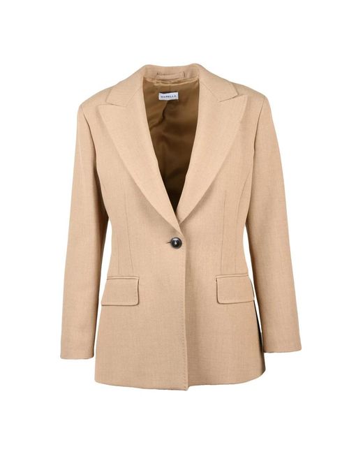 Marella Fitted Jacket in het Natural