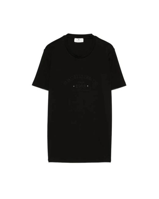 Elisabetta Franchi Black T-Shirts