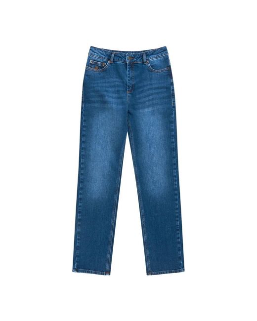 Munthe Blue Straight Jeans