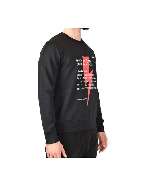 Neil Barrett Black Sweatshirts for men