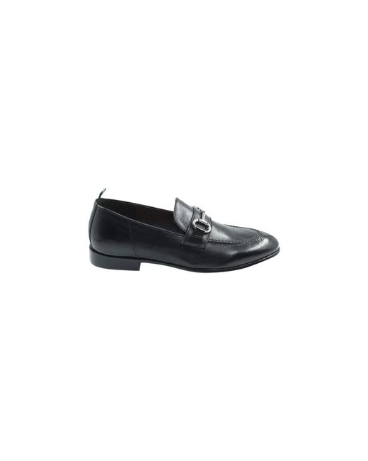 Loafers di Green George in Black da Uomo