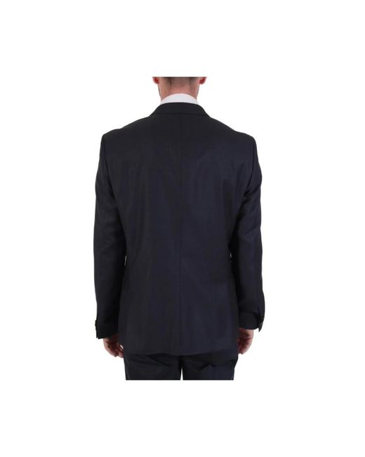 HUGO Arti204 Mini Pattern Jacket in het Blue voor heren