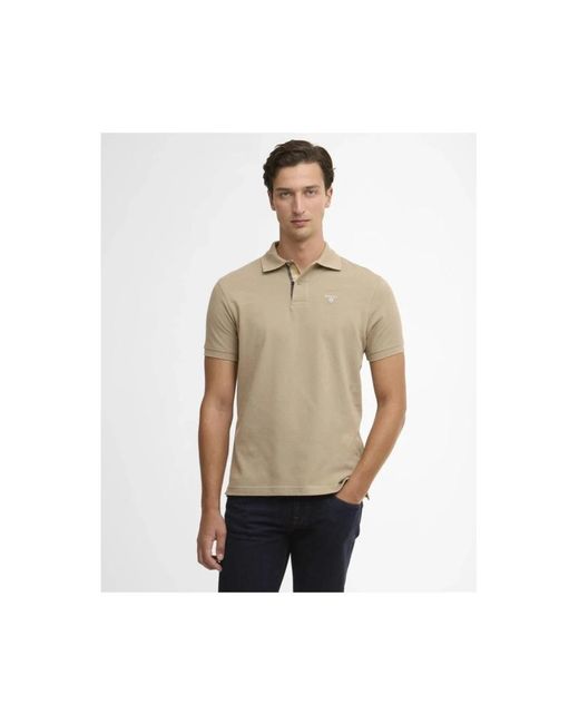Barbour Polo Hemden in het Natural voor heren
