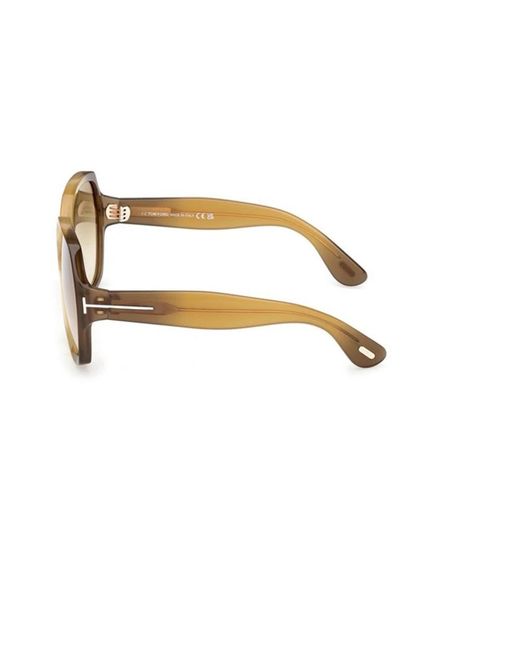 Tom Ford Metallic Sunglasses