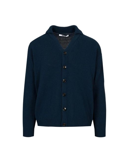 Cardigans Grifoni de hombre de color Blue