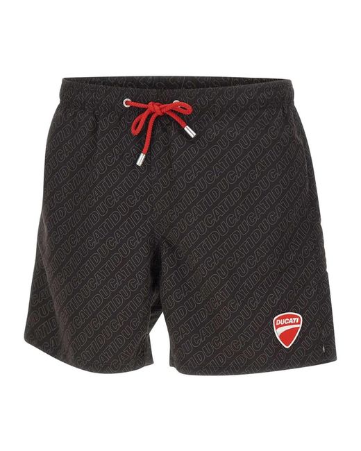 Mc2 Saint Barth Black Beachwear for men