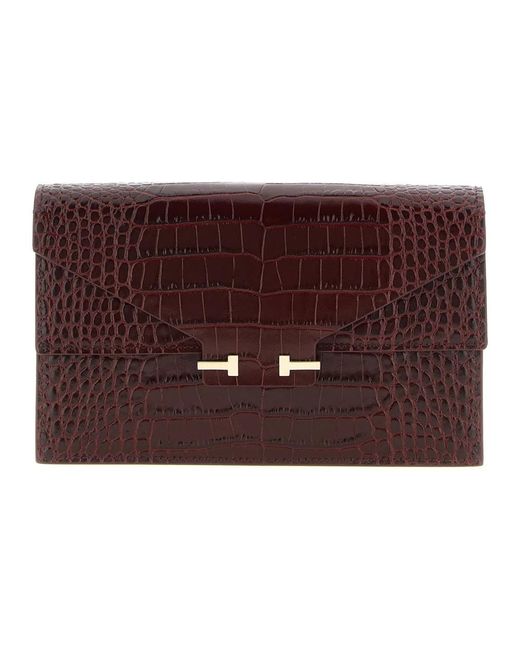 Tom Ford Brown Cross Body Bags
