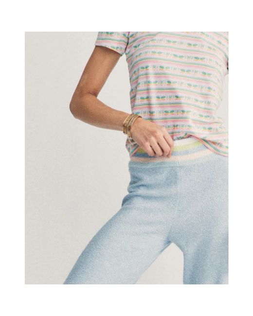 Sweatpants LoveShackFancy en coloris Blue