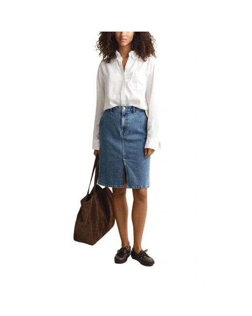 Gant Blue Denim Skirts