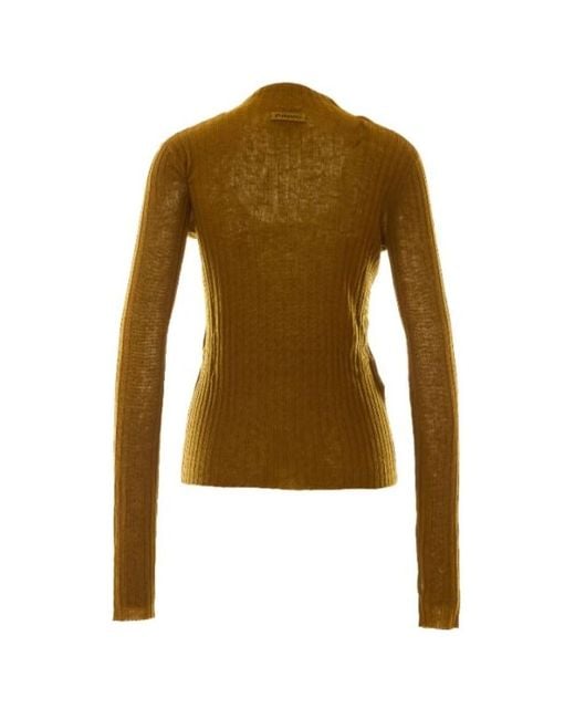 Pinko Brown Turtlenecks