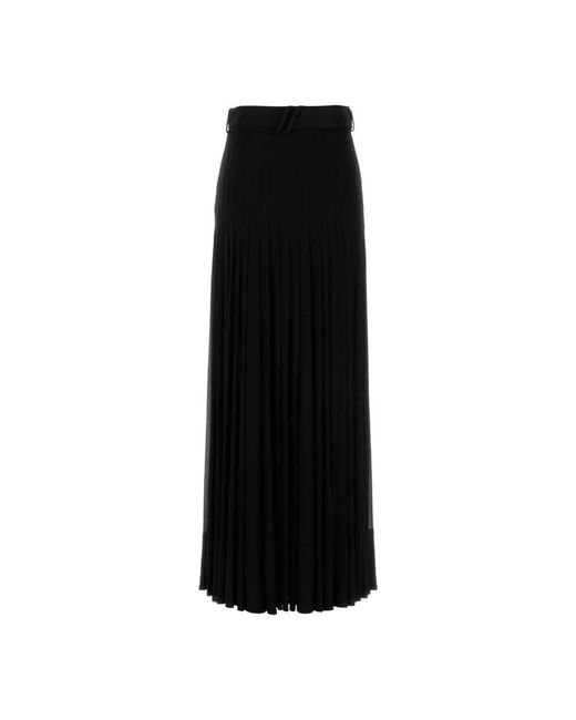 Burberry Black Maxi Skirts