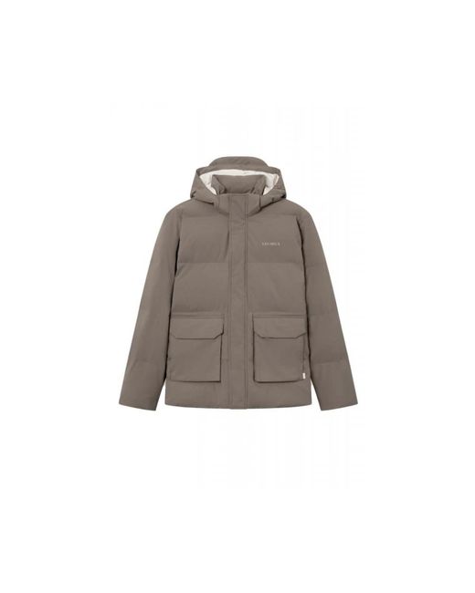 Les Deux Down Jacket in het Brown voor heren