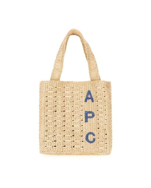 A.P.C. Metallic Shopping Bags
