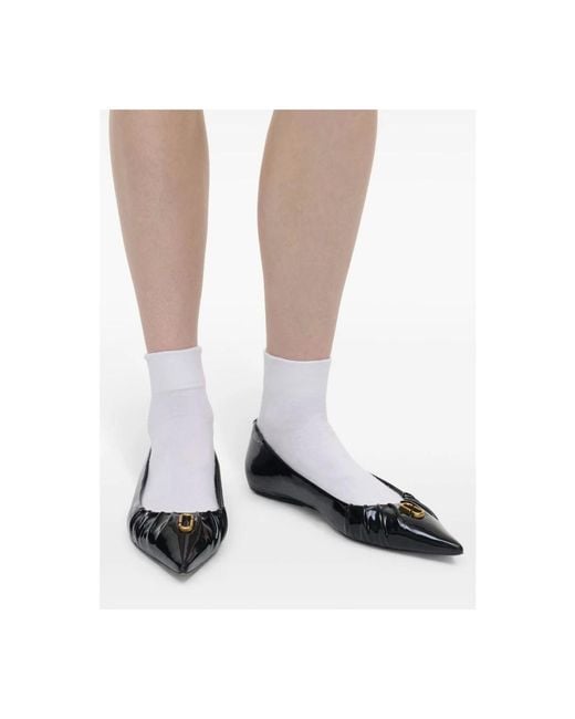 Marc Jacobs Black Ballerina Shoes
