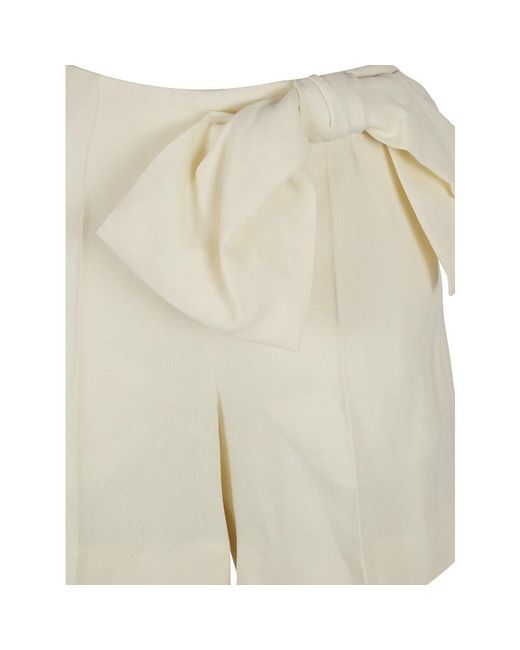 Chloé Natural Casual Shorts