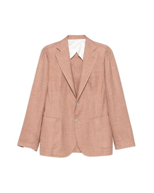 Barba Napoli Pink Blazers for men
