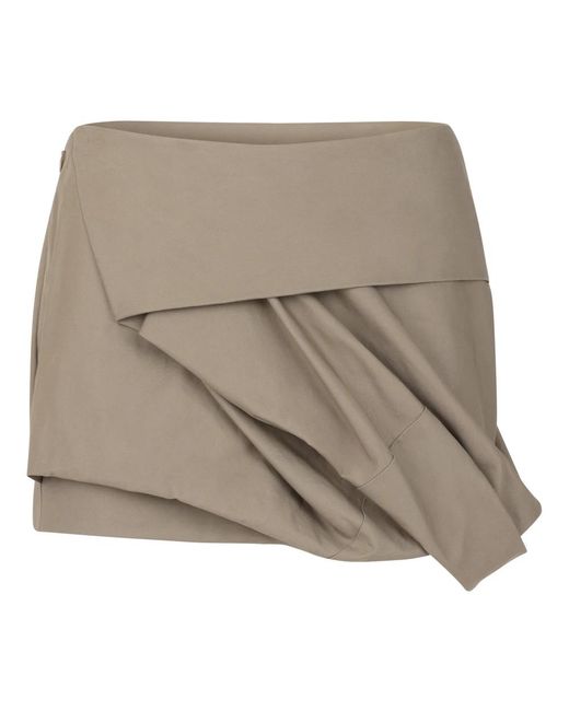 Entire studios Natural Short Skirts