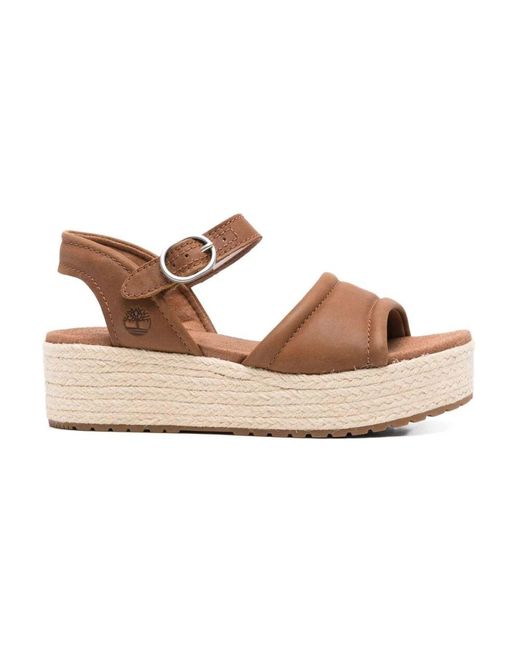 Timberland Metallic Wedges