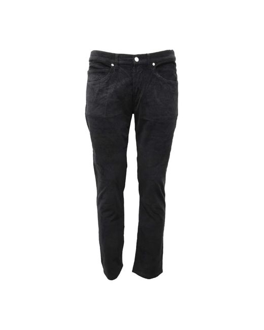 Nine:inthe:morning Black Slim-Fit Trousers for men