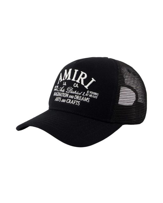 Amiri Arts District Trucker Cap in het Black voor heren